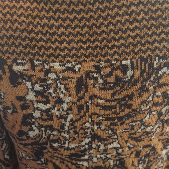 Liz Claiborne Alpaca Blend Mustard Brown Cardigan - Picture 7 of 9
